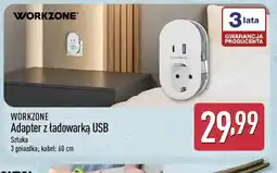 ALDI Adapter z ładowarką USB Workzone oferta