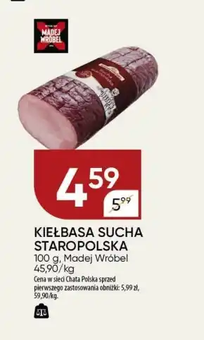 Chata Polska Kiełbasa Madej Wróbel oferta