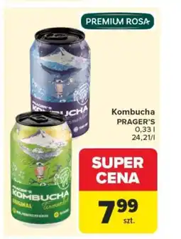 Carrefour Kombucha prager's oferta