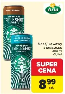 Carrefour Napój kawowy starbucks oferta