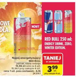 Carrefour Napój energetyzujący red bull oferta