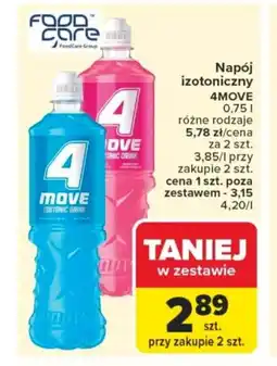 Carrefour Napój izotoniczny 4move oferta