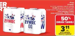 Carrefour Piwo żywiec oferta