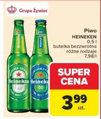 Carrefour Piwo Heineken oferta