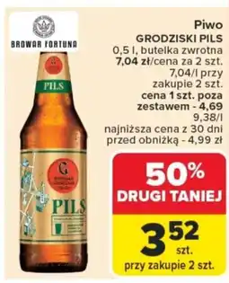 Carrefour Piwo grodziski pils oferta