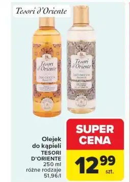 Carrefour Olejek do kąpieli tesori d'oriente oferta