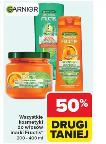Carrefour Wszystkie kosmetyki do włosów marki Fructis oferta