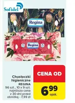 Carrefour Chusteczki higieniczne regina oferta