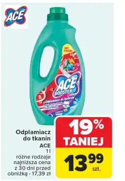 Carrefour Odplamiacz do tkanin ace oferta