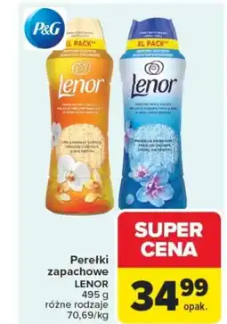 Carrefour Perełki zapachowe lenor oferta