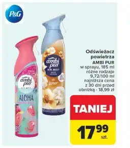 Carrefour Odświeżacz powietrza ambi pur oferta