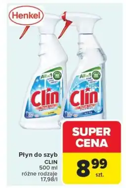 Carrefour Płyn do szyb clin oferta