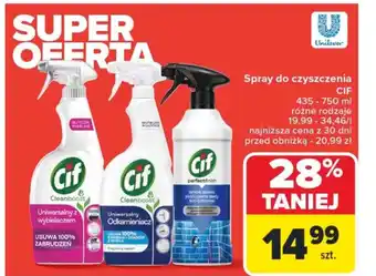 Carrefour Spray do czyszczenia cif oferta