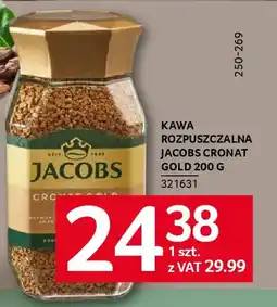 Selgros Kawa rozpuszczalna jacobs cronat gold oferta
