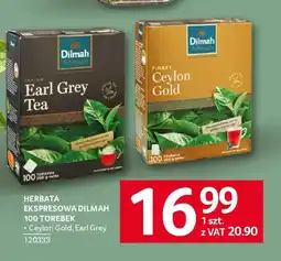 Selgros Herbata ekspresowa dilmah oferta