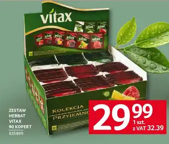 Selgros Zestaw herbat vitax oferta