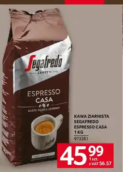 Selgros Kawa ziarnista segafredo espresso casa oferta