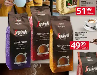 Selgros Kawa ziarnista segafredo crema oferta