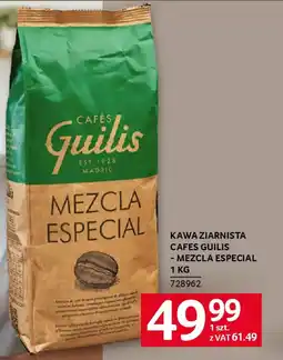 Selgros Kawa ziarnista cafes guilis mezcla especial oferta