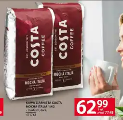 Selgros Kawa ziarnista costa mocha italia oferta