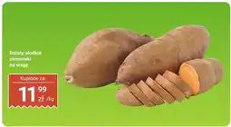 Biedronka Bataty słodkie ziemniaki na wagę Biedronka oferta