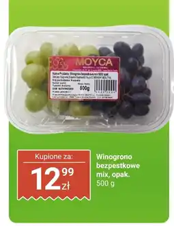 Biedronka Winogrono bezpestkowe mix 500 g Moyca oferta