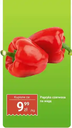 Biedronka Papryka czerwona na wagę Biedronka oferta