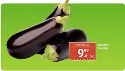Biedronka Bakłażan na wagę Biedronka oferta