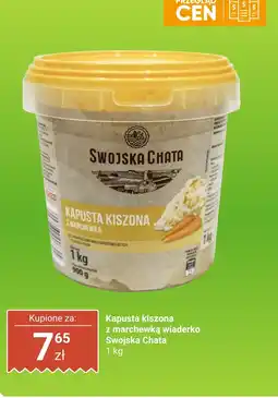 Biedronka Kapusta kiszona z marchewką 1 kg Swojska Chata oferta