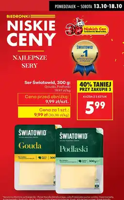 Biedronka Ser Podlaski Światowid oferta