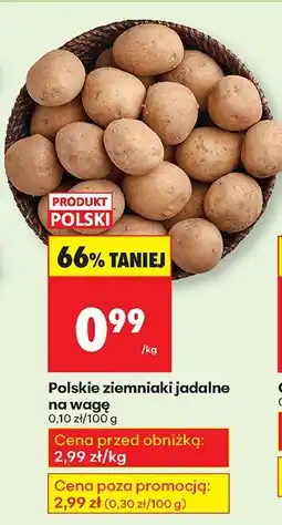 Biedronka Ziemniaki jadalne 1 kg Biedronka oferta
