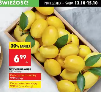 Biedronka Cytryna 1 kg Biedronka oferta