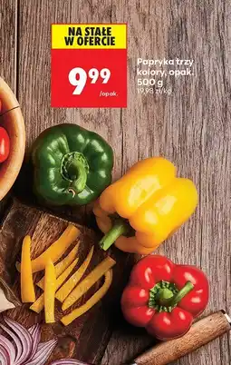 Biedronka Papryka trzy kolory 500 g Biedronka oferta