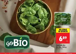Biedronka Szpinak Baby Go Bio oferta