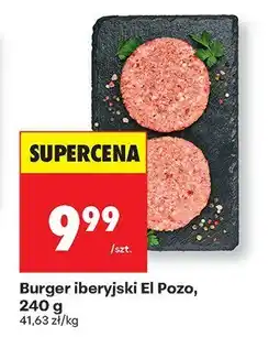 Biedronka Burger iberyjski El Pozo oferta