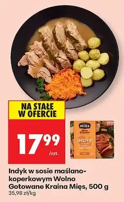 Biedronka Indyk w sosie maślano-koperkowym Wolno Gotowane Kraina Mięs oferta