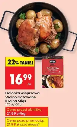 Biedronka Golonka wieprzowa Wolno Gotowane Kraina Mięs oferta