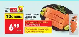 Biedronka Łosoś - porcje SuperFish oferta