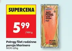 Biedronka Pstrąg filet rodzinna porcja Marinero oferta