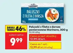 Biedronka Paluszki z fileta z dorsza panierowane Marinero oferta