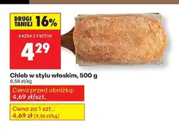 Biedronka Chleb w stylu włoskim Biedronka oferta