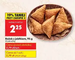 Biedronka Rożek z jabłkiem Biedronka oferta