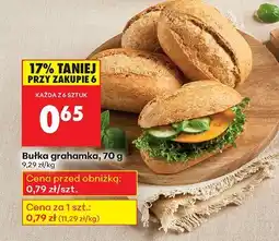 Biedronka Bułka grahamka Biedronka oferta