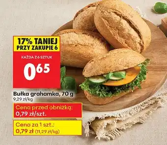 Biedronka Bułka grahamka Biedronka oferta