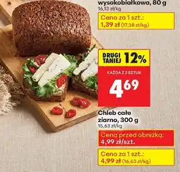 Biedronka Chleb całe ziarna Biedronka oferta