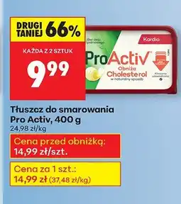 Biedronka Tłuszcz do smarowania Pro Activ oferta