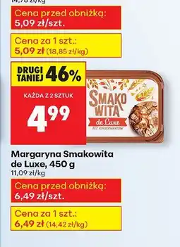 Biedronka Margaryna de Luxe Smakowita oferta