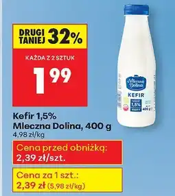 Biedronka Kefir 1.5% Mleczna Dolina oferta