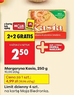 Biedronka Margaryna Kasia oferta