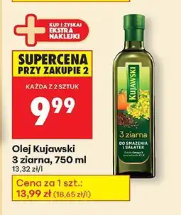 Biedronka Olej 3 ziarna Kujawski oferta